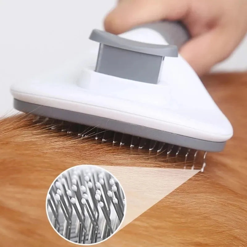 Self-Cleaning Slicker Brush for Dogs & Cats