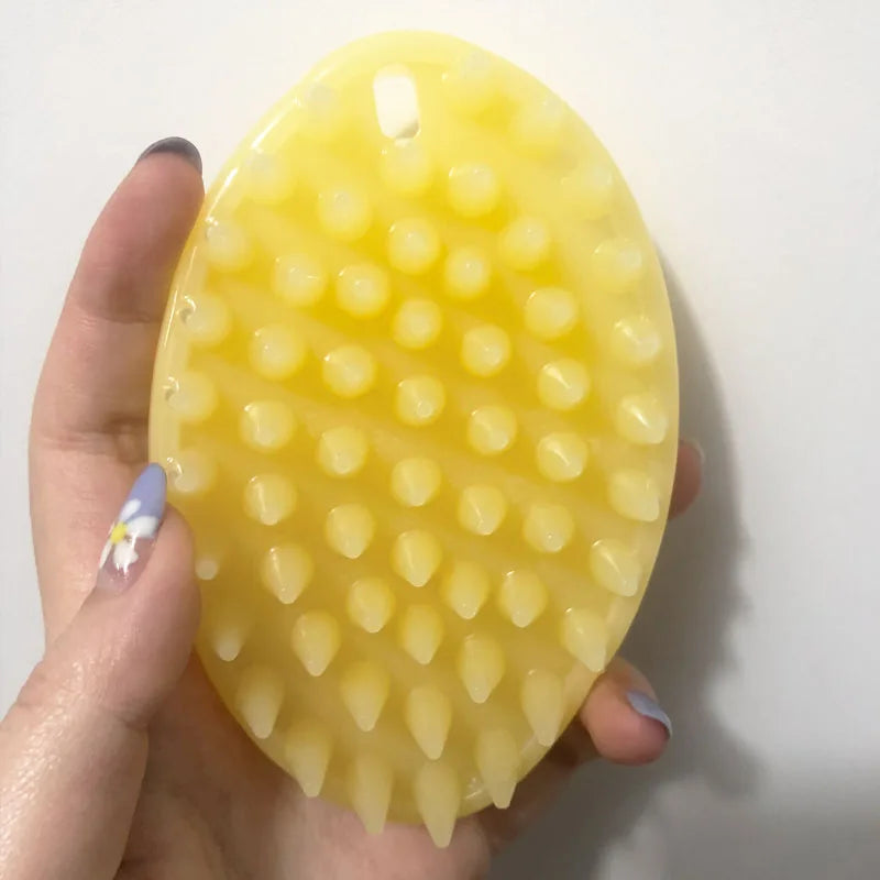 Silicone Dog & Cat Massage Grooming Brush