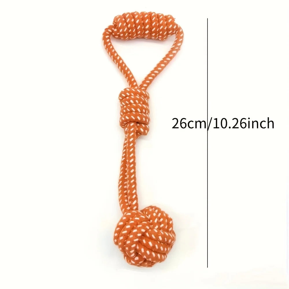 Braided Cotton Rope Dog Chew Toy