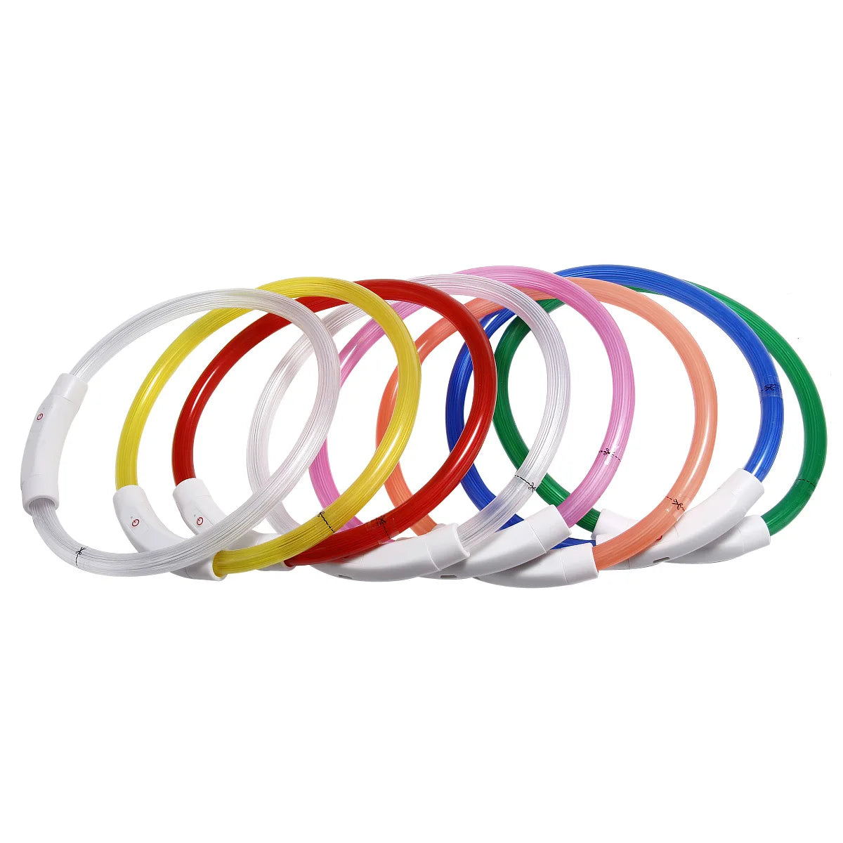 USB Rechargeable Glowing Dog Collar — Night Visibility