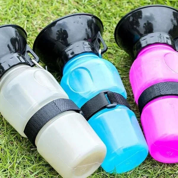 Portable Squeeze Dog Water Bottle — 500ml