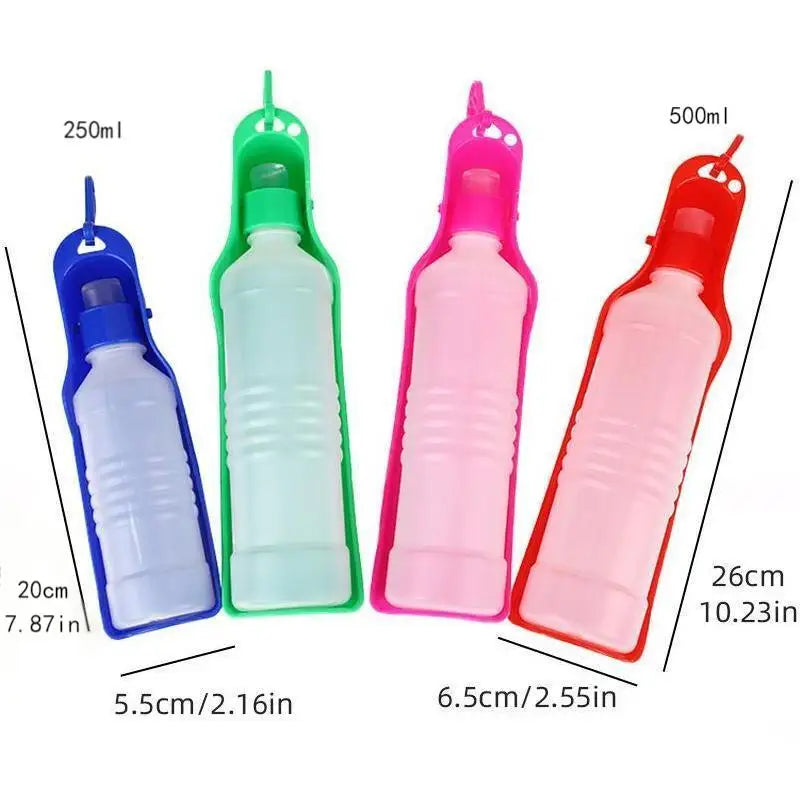 Dog Water Bottle for Walking — 250ml & 500ml