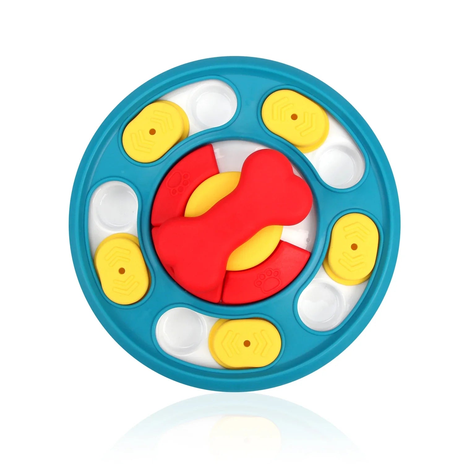 Slow Feeder Dog Bowl — Anti-Gulping Puzzle Bowl