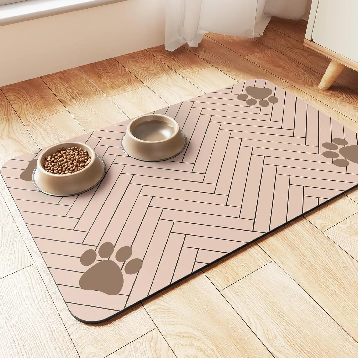 Dog Feeding Mat — Waterproof Non-Slip Bowl Mat