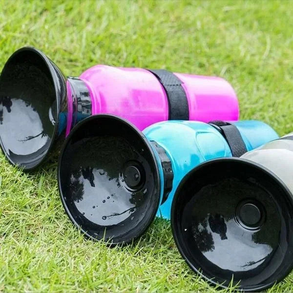 Portable Squeeze Dog Water Bottle — 500ml