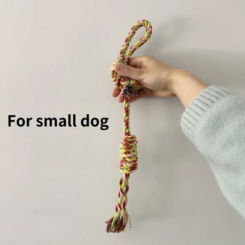 Braided Cotton Rope Dog Chew Toy