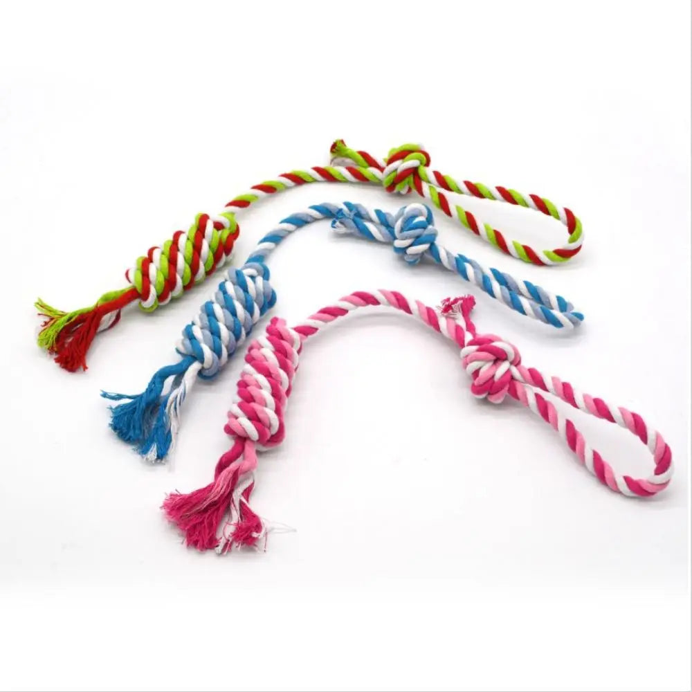 Braided Cotton Rope Dog Chew Toy